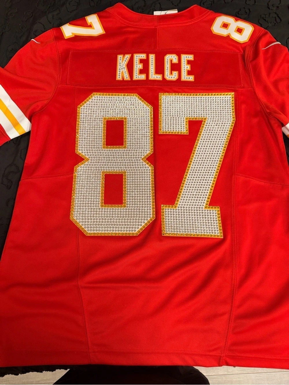 Nike Travis Kelce Taylor swift Kansas City Chiefs jersey